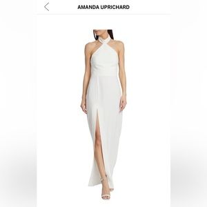 Amanda Uprichard Queens gown white